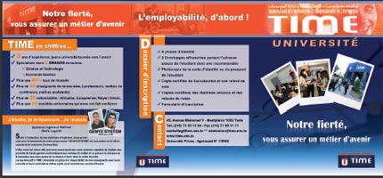 Cursus universitaires à Time université